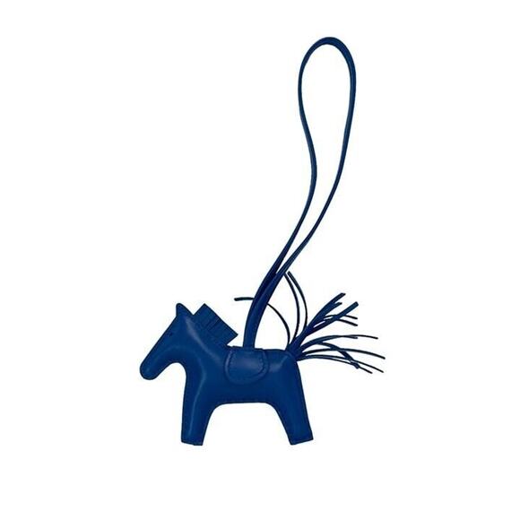 Hermes Blue Rodeo PM Bleu Charm - Picture 1 of 4